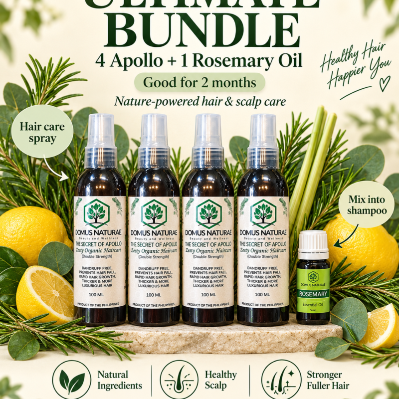 8 Weeks Hair Care Kit (5 Bottles)(PH)